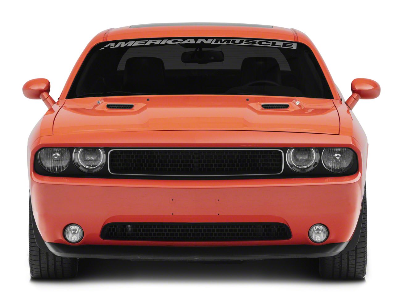 SEC10 Challenger AmericanMuscle Windshield Banner; Frosted CH3143 (08 ...