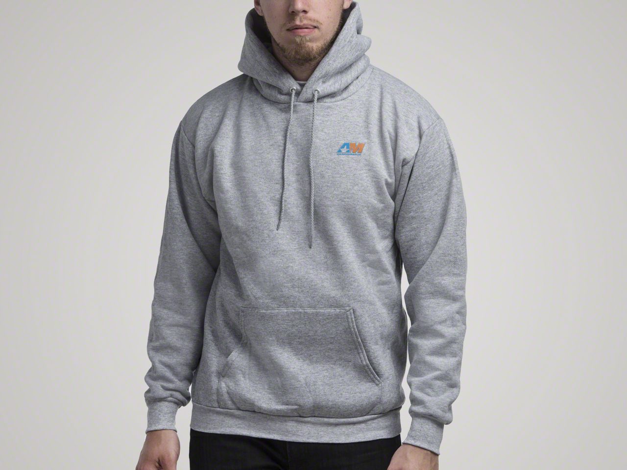 AmericanMuscle Hoodie Gray