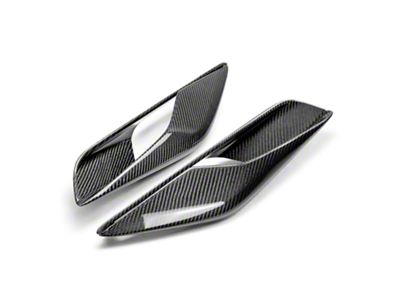 Anderson Composites Quarter Panel Intake Vents; Carbon Fiber (14-19 Corvette C7 Z06, ZR1)