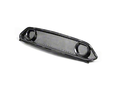 Anderson Composites Upper Grille; Carbon Fiber (21-23 Mustang Mach 1)