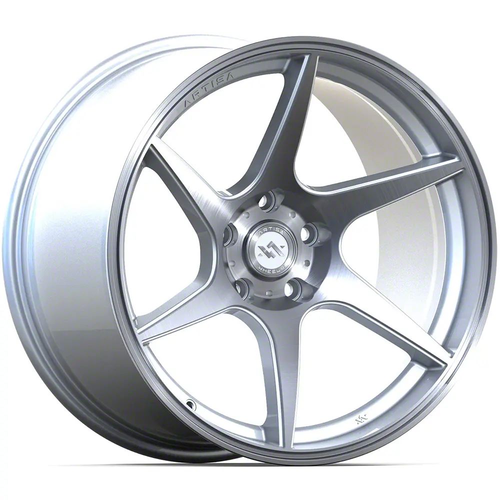 Anovia Wheels Mustang Titan Brushed Wheel; 17x8; 35mm Offset ...