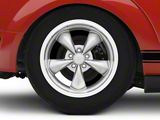 Deep Dish Bullitt Anthracite Wheel; Rear Only; 18x10; 45mm Offset (05-09 Mustang GT, V6)