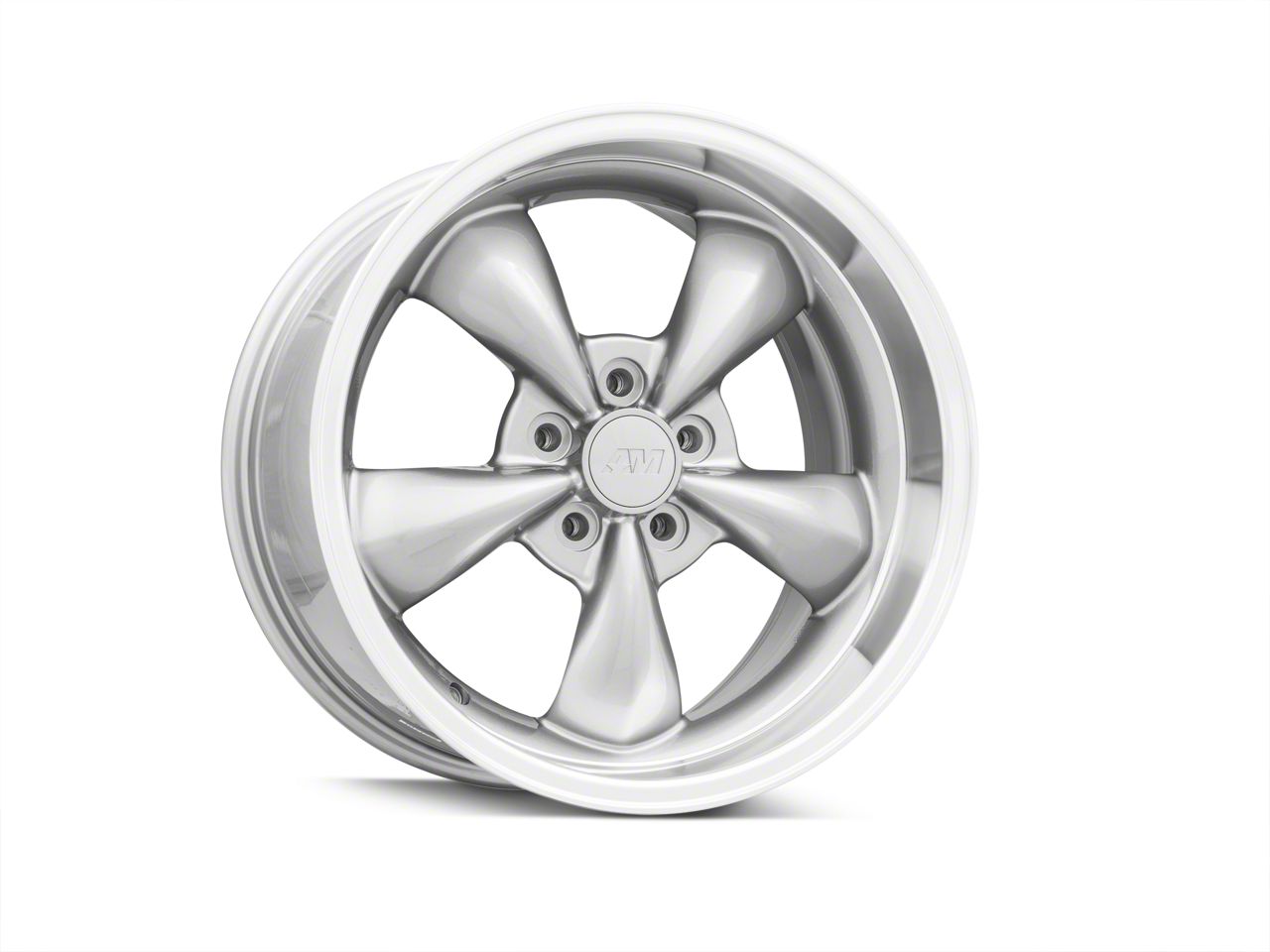 Mustang Deep Dish Bullitt Anthracite Wheel; Rear Only; 18x10; 45mm ...