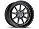 Aodhan DS-X Gloss Black with Gold Rivets Wheel; 19x8.5 (05-09 Mustang)