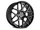 Aodhan AFF2 Matte Black Wheel; Rear Only; 20x10.5 (10-15 Camaro)