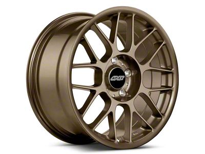 APEX ARC-8 Satin Bronze Wheel; Rear Only; 19x11 (10-15 Camaro)