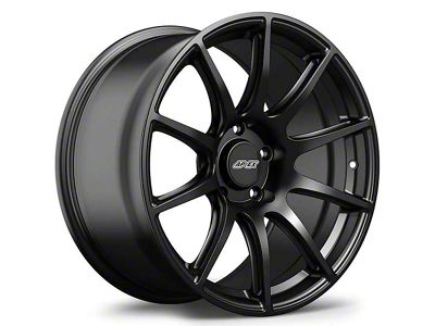 APEX SM-10 Satin Black Wheel; Rear Only; 19x11; 35mm Offset (10-15 Camaro)