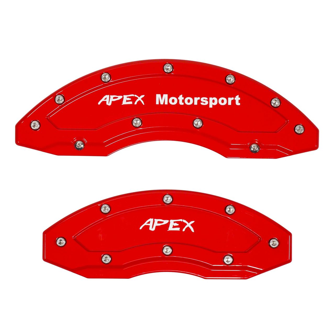 Apex Overlay Camaro Gen III Brake Caliper Overlays; Red; Front and Rear ...