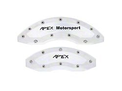 Apex Overlay Gen III Brake Caliper Overlays; Raw; Front and Rear (97-24 Corvette C5, C6, C7 & C8 w/ 18+ Inch Wheels)