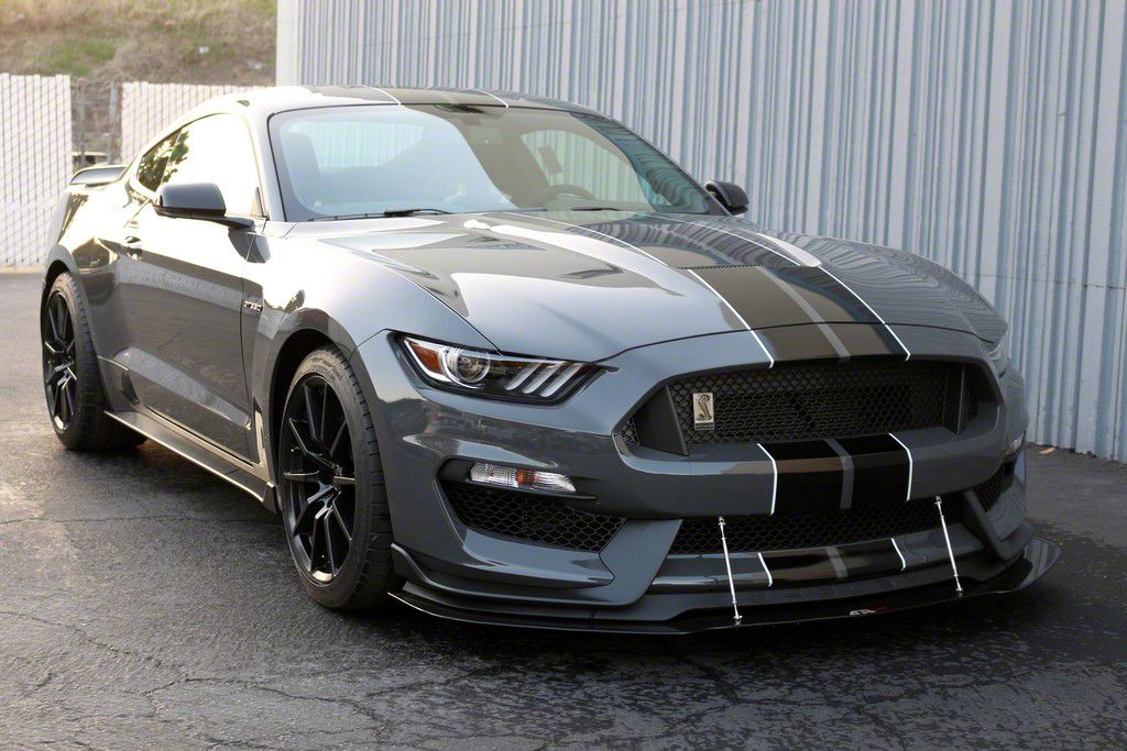 APR Performance Mustang Front Wind Splitter; Carbon Fiber CW-201835 (18 ...