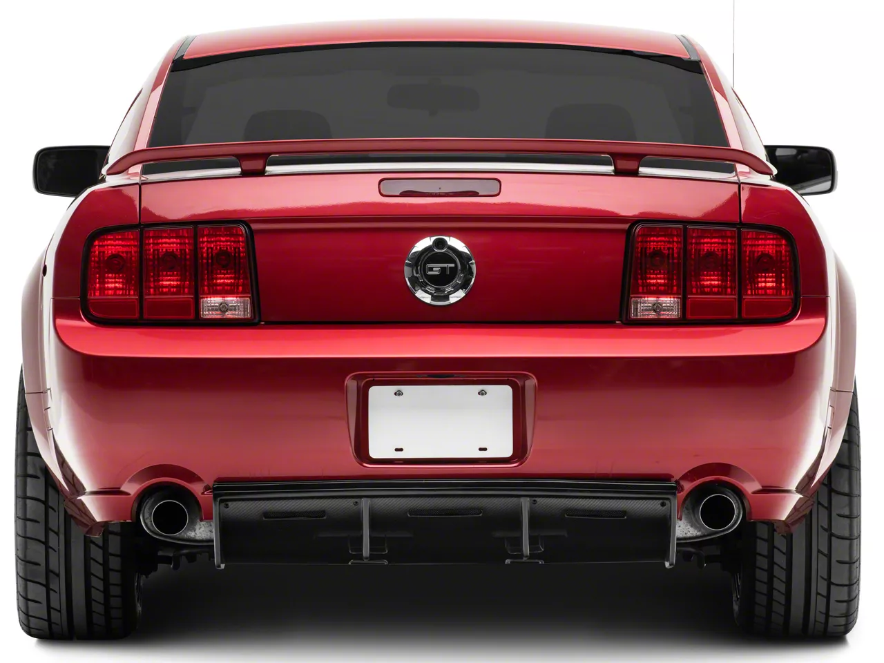 APR Performance Mustang Rear Diffuser; Carbon Fiber AB-262019 (05-09 ...