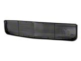 Armordillo Horizontal Upper Grille; Gloss Black (05-09 Mustang V6)