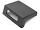 Drake Muscle Cars Center Console Arm Rest Delete Plate; Black (87-93 Mustang)