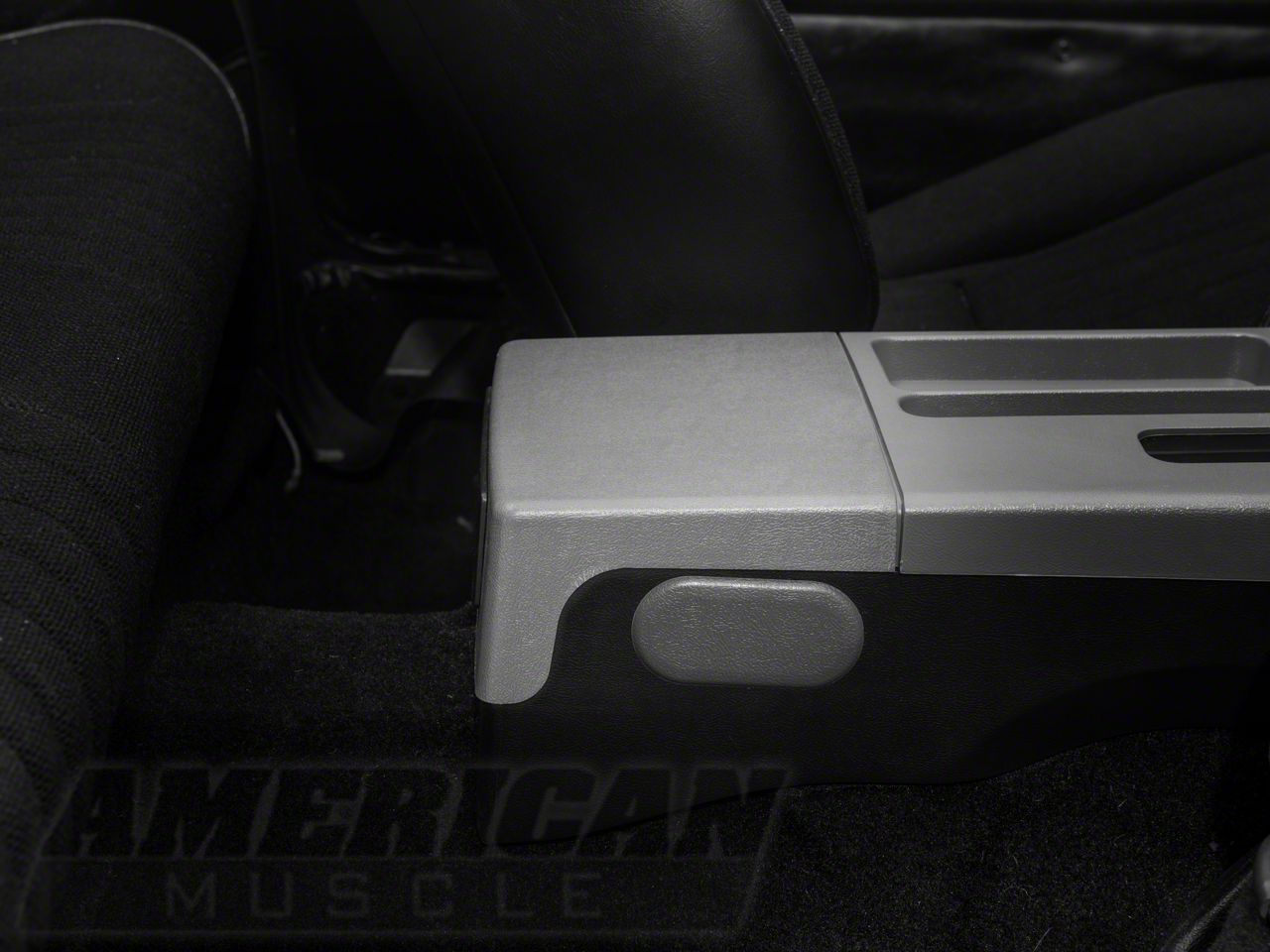 Fox Body Cup Holder Center Console Panel - Gray