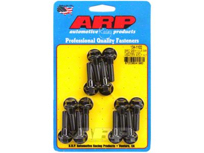 ARP Header Bolt and Stud Kit; 3/8 Flange; 10mm Hex (98-02 5.7L Camaro)