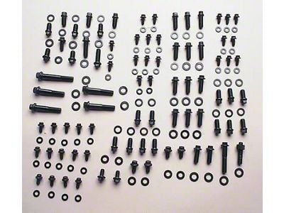 ARP Stainless Engine and Accessory Bolt Kit; Hex (98-02 5.7L Camaro)