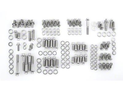 ARP Gen III HEMI Chrysler Engine and Accessory Bolt Kit; Stainless Steel Hex (06-23 5.7L HEMI, 6.1L HEMI Charger)