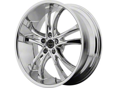 Asanti ABL-6 Chrome Wheel; 22x9 (06-10 RWD Charger)