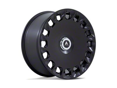 Asanti Aristocrat Matte Black Wheel; Rear Only; 20x10.5 (06-10 RWD Charger)