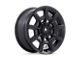 Asanti Esquire Satin Black with Gloss Black Face Wheel; 22x9 (06-10 Charger)