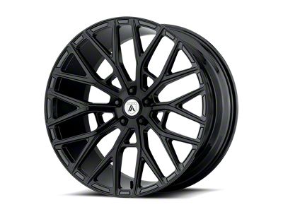 Asanti Leo Gloss Black Wheel; Rear Only; 22x10.5 (06-10 RWD Charger)