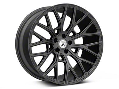 Asanti Leo Matte Graphite Wheel; Rear Only; 20x10.5; 20mm Offset (06-10 RWD Charger)