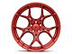 Asanti Monarch Candy Red Wheel; 22x9 (06-10 RWD Charger)