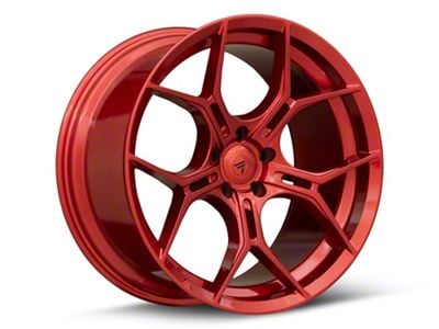 Asanti Monarch Candy Red Wheel; Rear Only; 20x10.5 (06-10 RWD Charger)