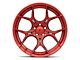 Asanti Monarch Candy Red Wheel; Rear Only; 20x10.5 (06-10 RWD Charger)