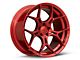 Asanti Monarch Candy Red Wheel; Rear Only; 22x10.5 (06-10 RWD Charger)