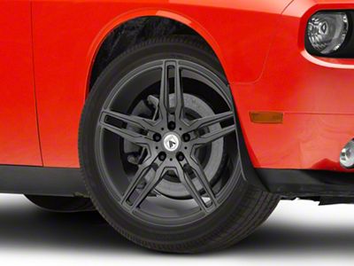 Asanti Orion Matte Graphite Wheel; 22x9 (06-10 RWD Charger)