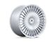 Asanti Tiara Gloss Silver with Bright Machined Face Wheel; 22x9 (06-10 Charger)