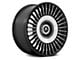 Asanti Tiara Satin Black Machined Wheel; Rear Only; 20x10.5 (06-10 RWD Charger)