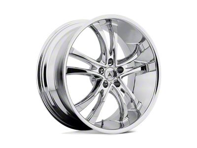 Asanti ABL-6 Chrome Wheel; 22x9; 32mm Offset (10-15 Camaro, Excluding ZL1)