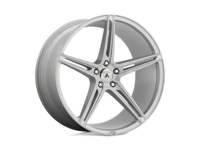 Asanti Alpha 5 Brushed Silver Wheel; 20x10.5; 38mm Offset (10-15 Camaro, Excluding ZL1)