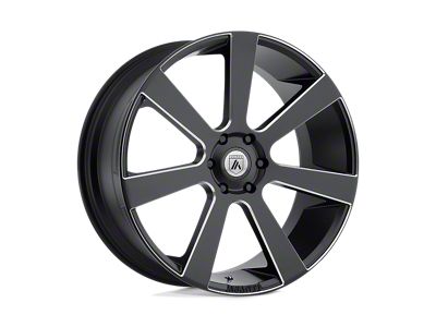 Asanti Apollo Satin Black Milled Wheel; 22x9 (10-15 Camaro, Excluding ZL1)