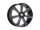 Asanti Apollo Satin Black Milled Wheel; 22x9 (10-15 Camaro, Excluding ZL1)