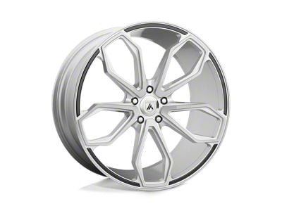 Asanti Athena Brushed Silver Wheel; 22x10.5 (10-15 Camaro, Excluding ZL1)