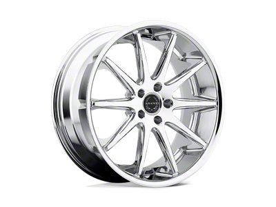 Asanti Capella Chrome Wheel; 22x10; 30mm Offset (10-15 Camaro, Excluding ZL1)