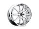 Asanti Capella Chrome Wheel; 22x10; 30mm Offset (10-15 Camaro, Excluding ZL1)