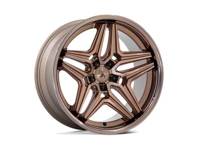 Asanti Duke Platinum Bronze Wheel; Rear Only; 20x10.5; 18mm Offset (10-15 Camaro)