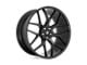 Asanti Dynasty Gloss Black Wheel; 22x9; 32mm Offset (10-15 Camaro, Excluding ZL1)