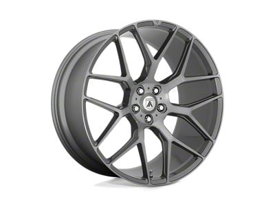 Asanti Dynasty Titanium Brushed Wheel; 22x10.5 (10-15 Camaro, Excluding ZL1)