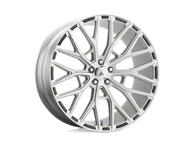 Asanti Leo Brushed Silver Wheel; 20x10.5; 38mm Offset (10-15 Camaro, Excluding ZL1)