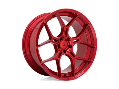 Asanti Monarch Candy Red Wheel; 22x9; 32mm Offset (10-15 Camaro, Excluding ZL1)