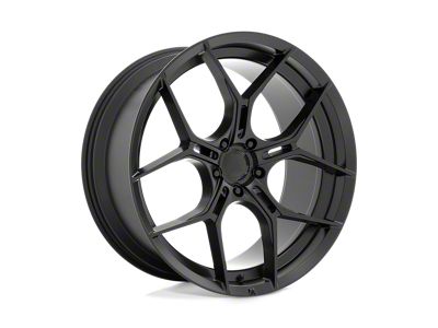 Asanti Monarch Satin Black Wheel; 22x10.5; 40mm Offset (10-15 Camaro, Excluding ZL1)