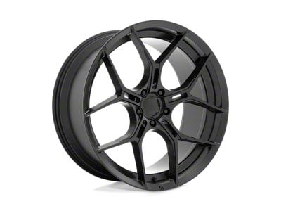 Asanti Monarch Satin Black Wheel; 22x9 (10-15 Camaro, Excluding ZL1)