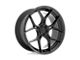 Asanti Monarch Satin Black Wheel; 22x9 (10-15 Camaro, Excluding ZL1)