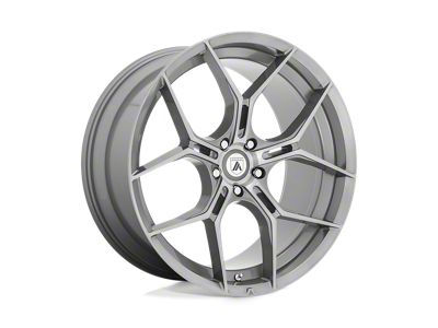 Asanti Monarch Titanium Brushed Wheel; 22x10.5 (10-15 Camaro, Excluding ZL1)