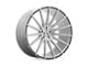 Asanti Polaris Brushed Silver with Carbon Fiber Insert Wheel; 20x10.5 (10-15 Camaro, Excluding ZL1)